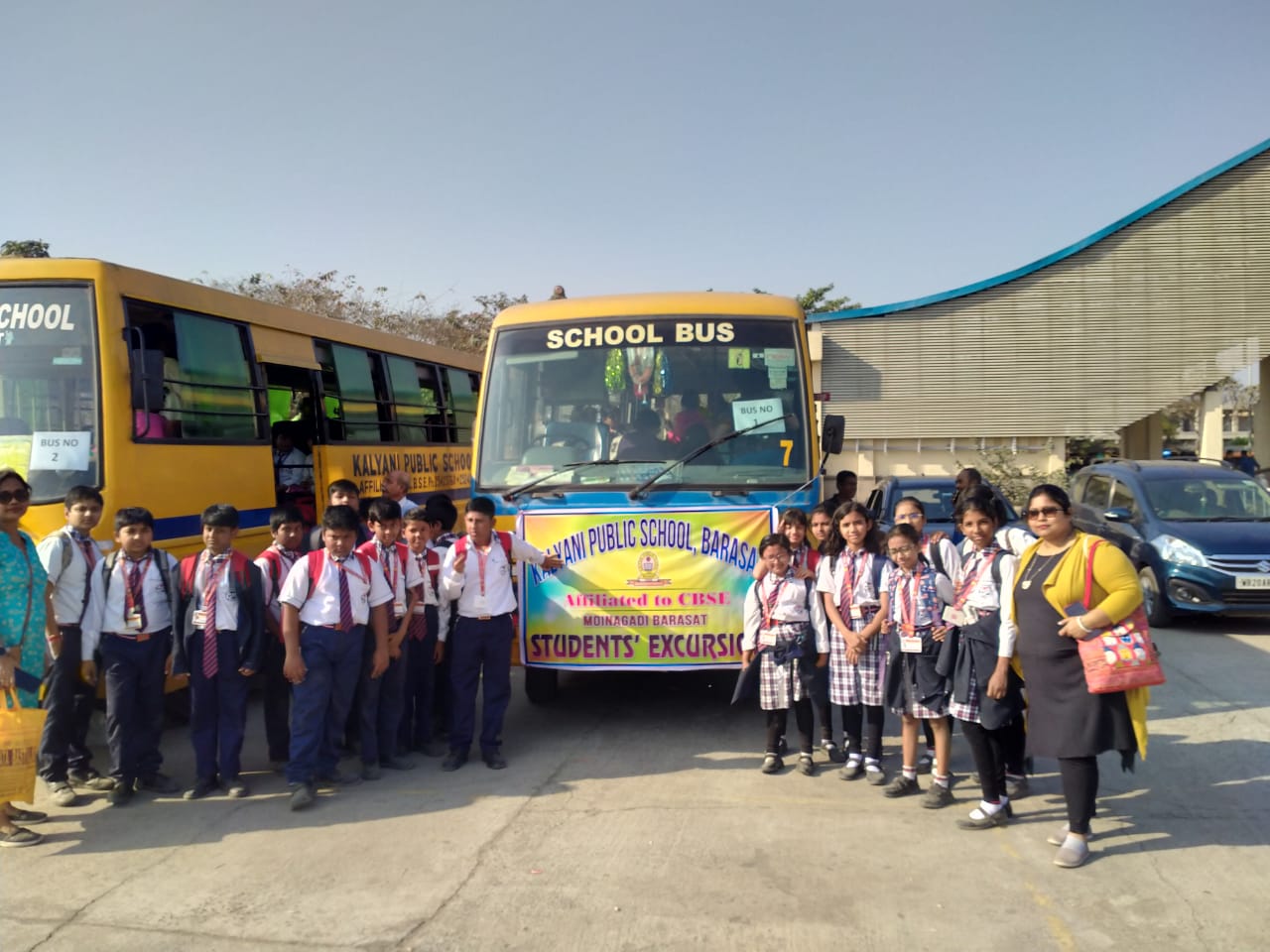 Kalyani Public School organized an excursion for the Primary students Date : 08-02-2025